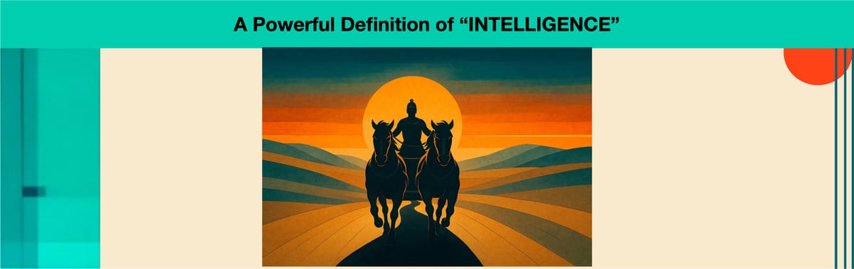 What is "Intelligence?"