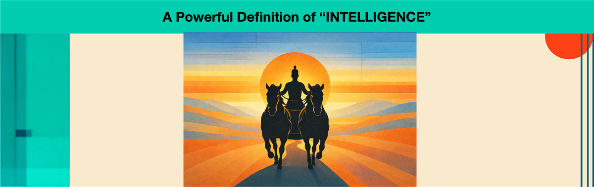 What is "Intelligence?"